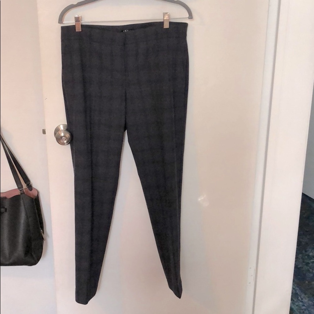 Theory plaid pants